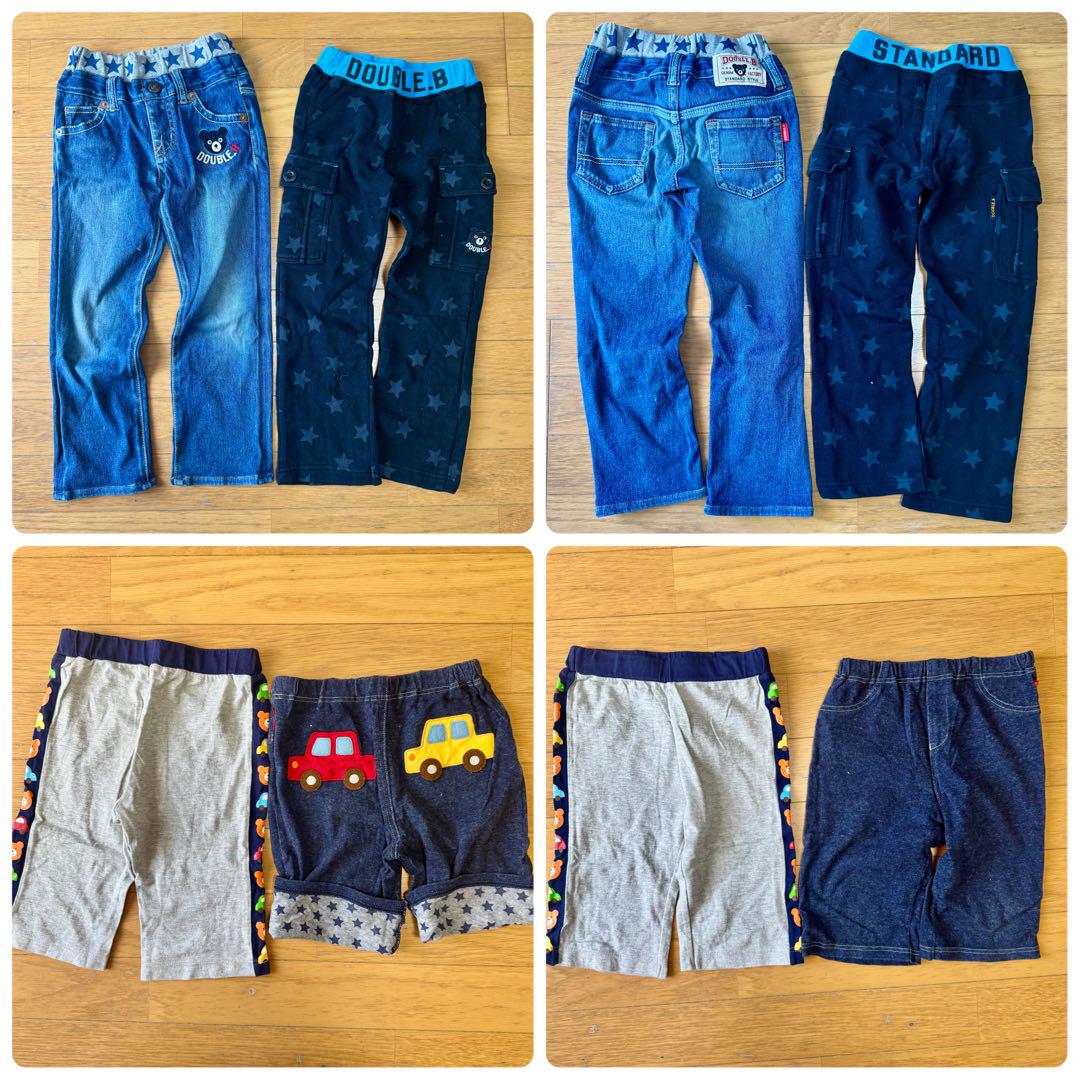 ミキハウス ダブルビー ホットビスケッツ 19点 セット 110cm 男の子