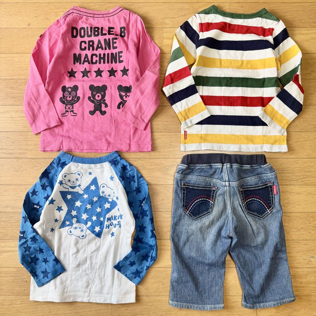 ミキハウス ダブルビー ホットビスケッツ 19点 セット 110cm 男の子