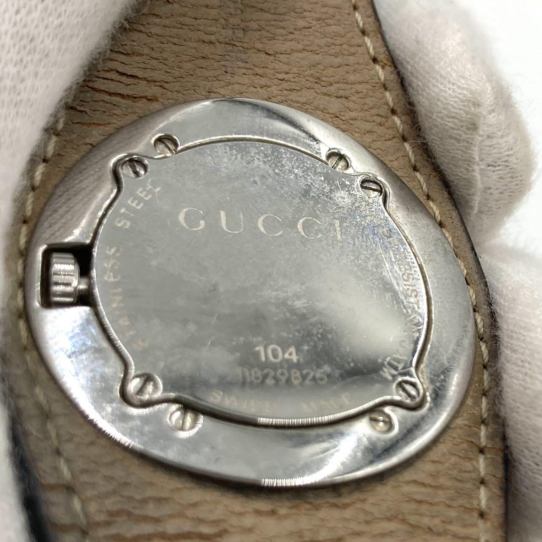 GUCCI グッチ 腕時計 Gバンデュー クォーツ 104 Gフェイス 不動