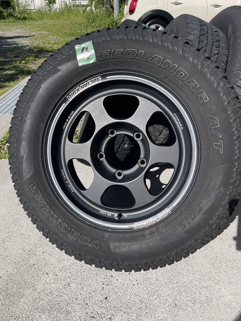 Golf22TE37XT for J 4本　タイヤ4本付