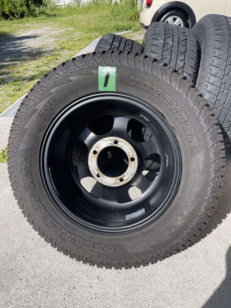 Golf22TE37XT for J 4本　タイヤ4本付