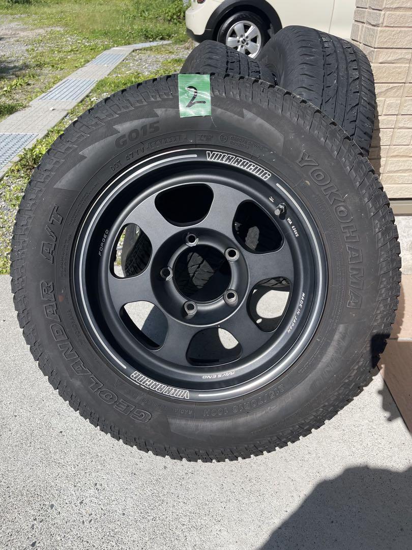Golf22TE37XT for J 4本　タイヤ4本付