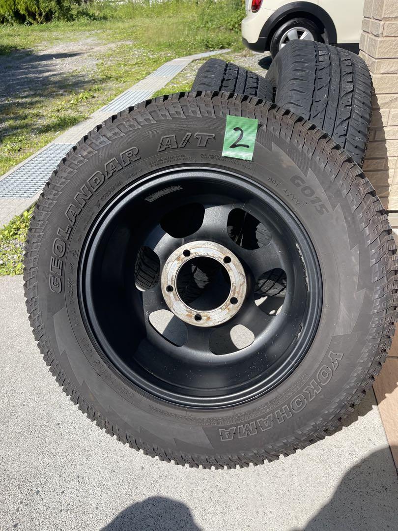 Golf22TE37XT for J 4本　タイヤ4本付