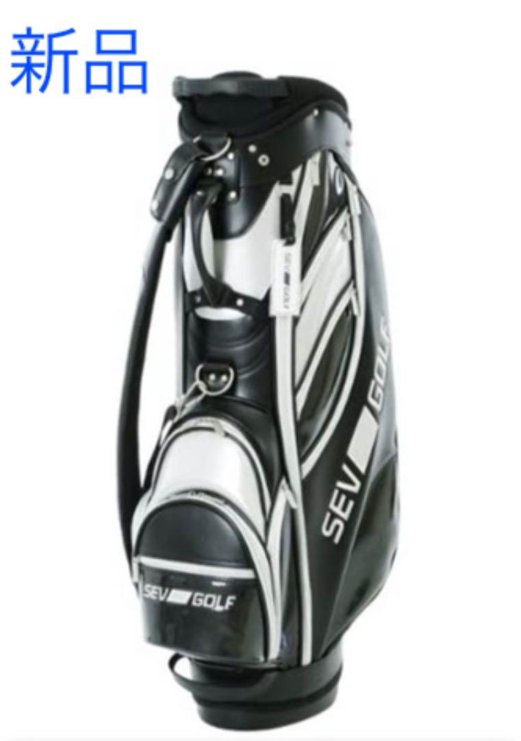 セブゴルフ SEV GOLF(セブゴルフ) スタンド式キャディバッグ ブラック