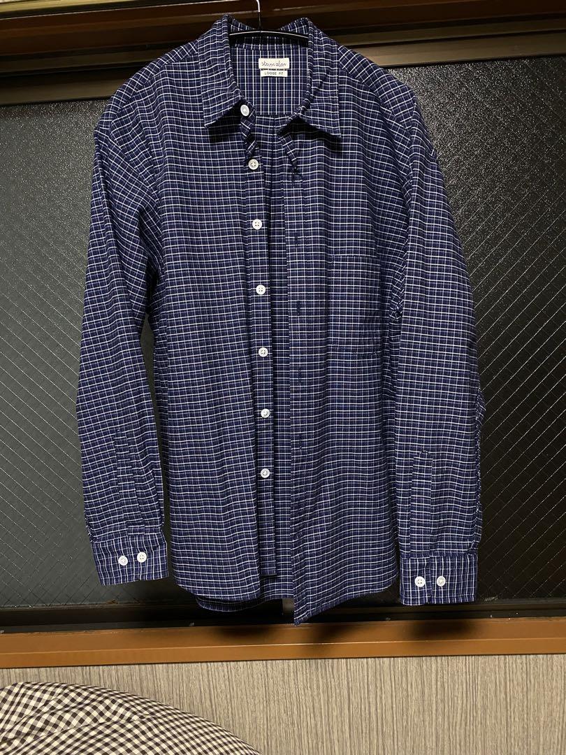 steven alan LOOSE FIT チェックシャツ
