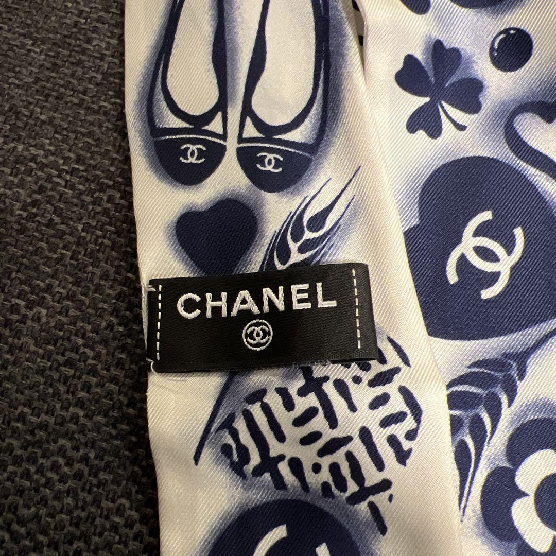 CHANEL シャネル ココマーク タイスカーフ 未使用 CHANEL シャネル ココマーク タイスカーフ 未使用 - メルカリ