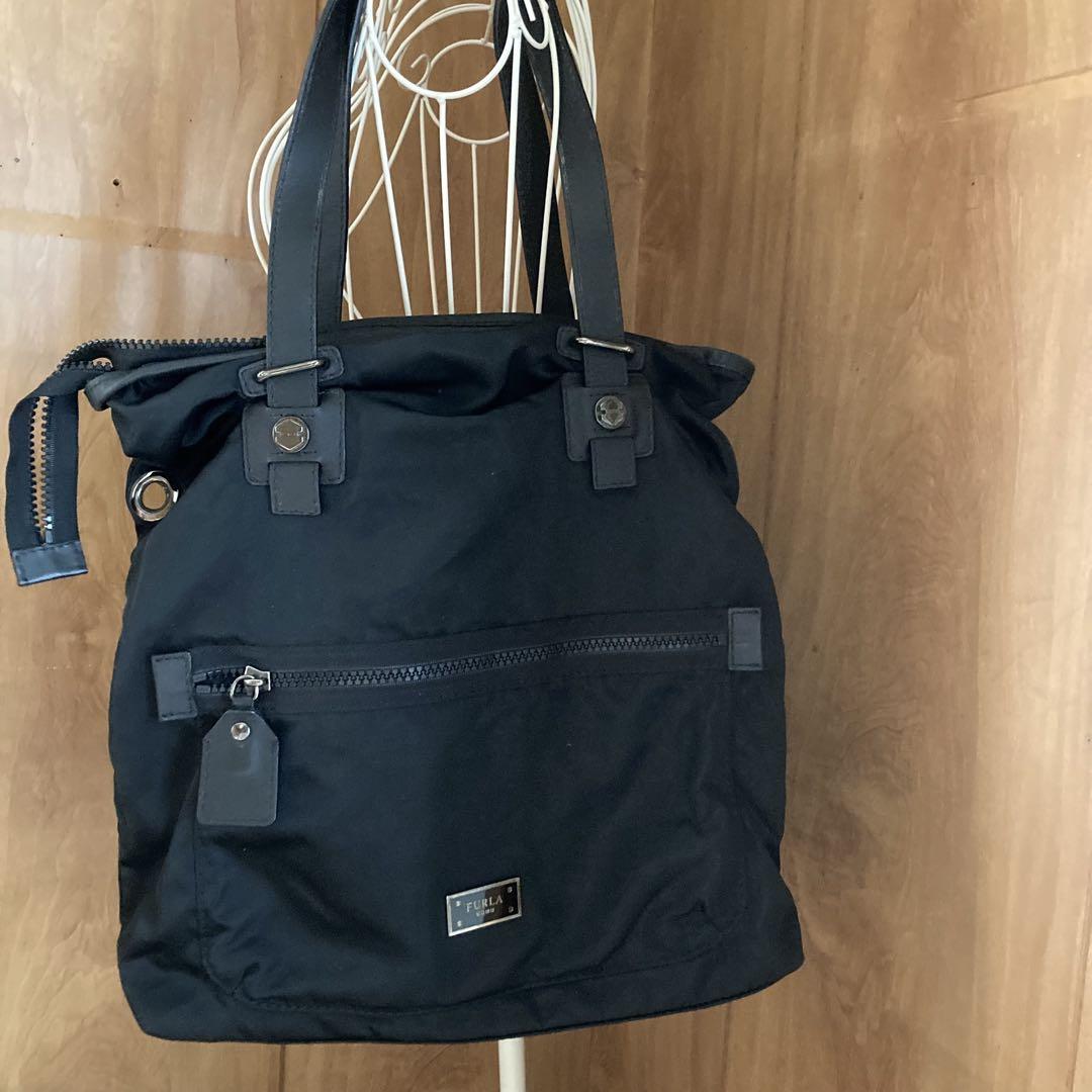 値下げ　FURLA UOMOフルラ ウォモ 2way ショルダートートバッグA4