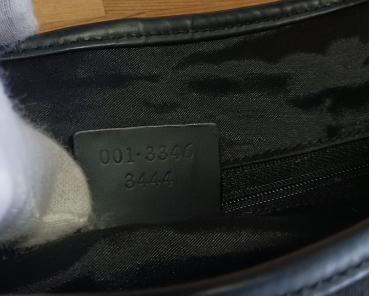 グッチ ジャッキーGG ハンドバッグ ブラック シルバー金具 レディース