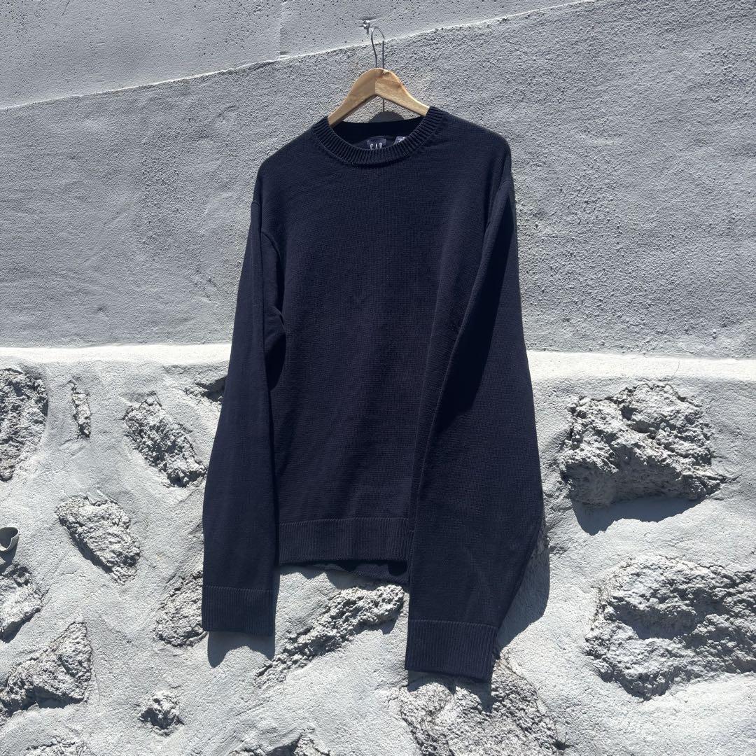 90s Old Gap オールドギャップ　コットン　ニットパーカー　XL GAP - Gap(ギャップ) 90s OLD GAP オールドギャップ コットン