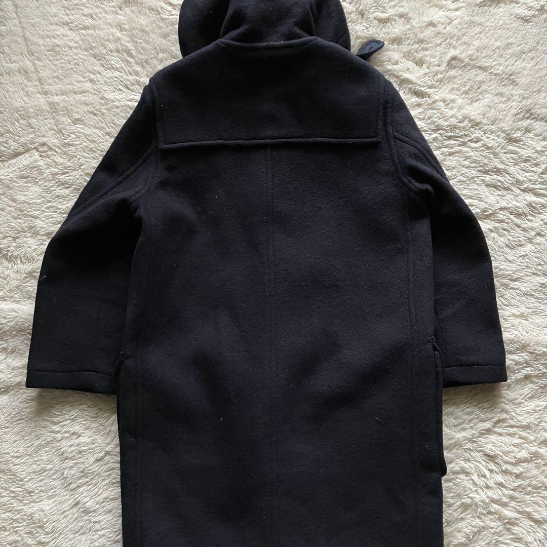 Mサイズ J.PRESS ダッフルコート ネイビー 裏地チェック