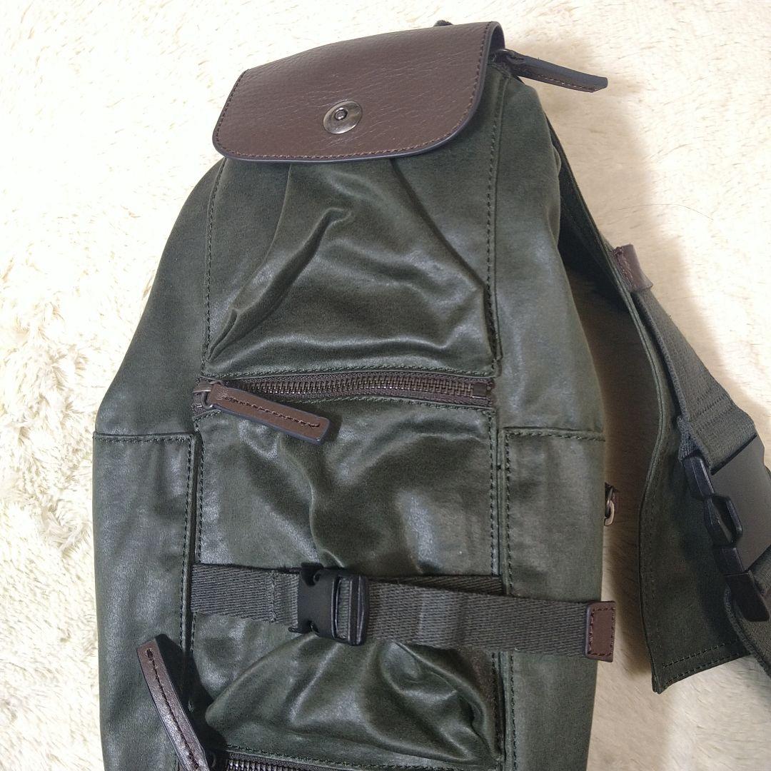 art-berg ボディバッグ 2way ウエストバッグ 美品