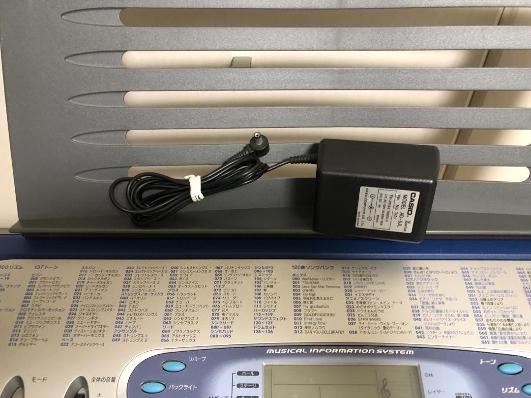 カシオ　電子キーボード　LK-65スタンド付き