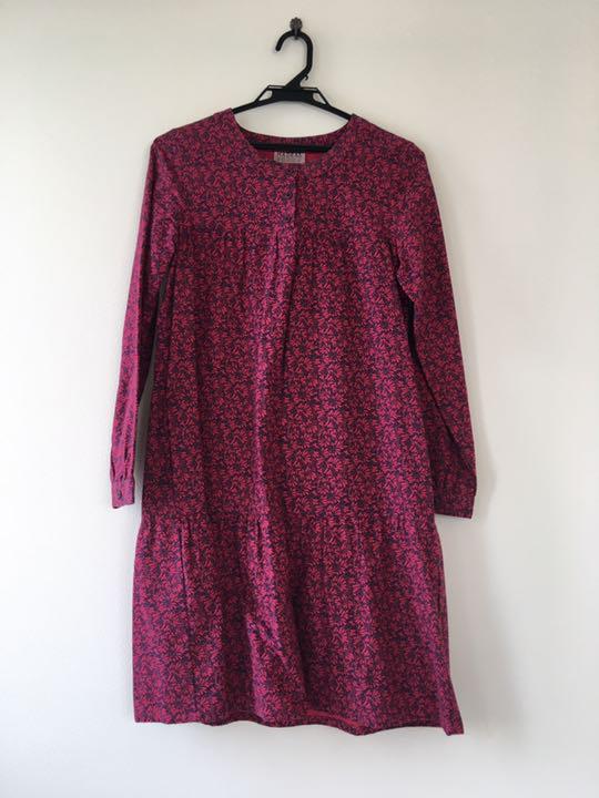 (美品)A.P.C. 花柄長袖ワンピース(春/秋)