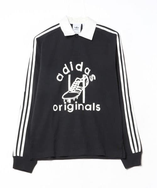 【未使用品】adidasラグビーポロシャツBlack サイズ5XLウェア