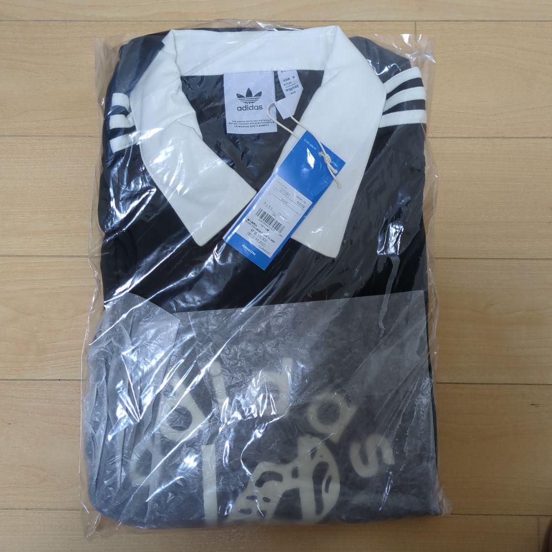 【未使用品】adidasラグビーポロシャツBlack サイズ5XL