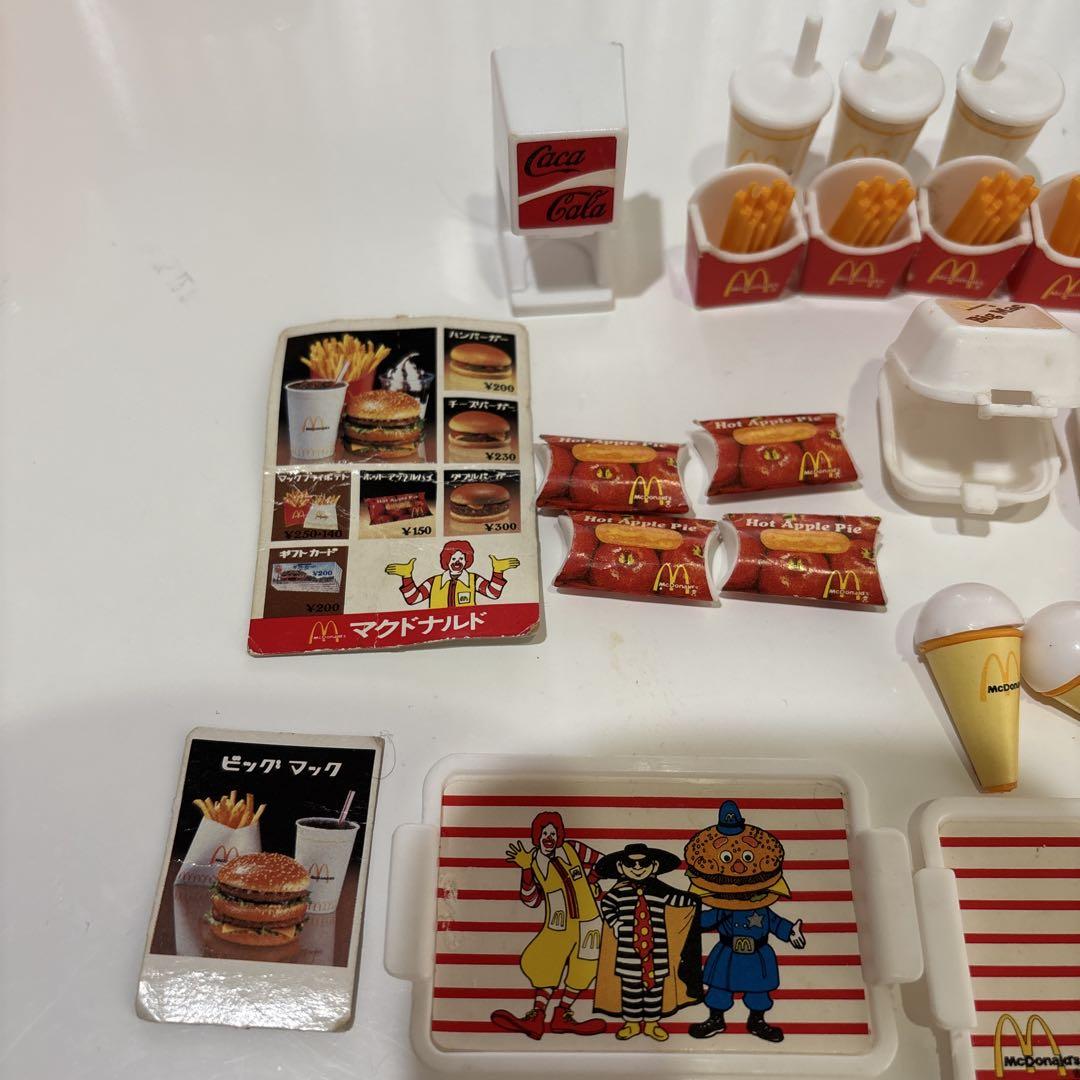 リカちゃん マクドナルド 小物セット 昭和レトロ - メルカリ
