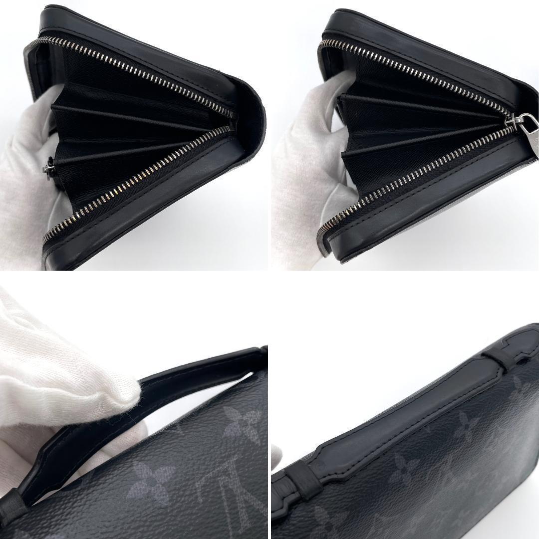 ルイヴィトン セカンドバッグ モノグラムエクリプス ジッピー XL