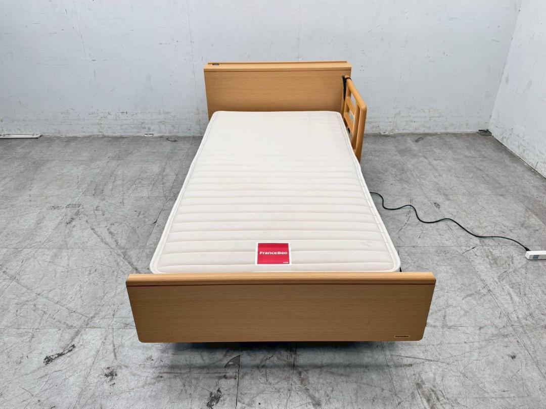 T7278☆展示品☆フランスベッド☆3モーター☆電動リクライニングシングルベッド