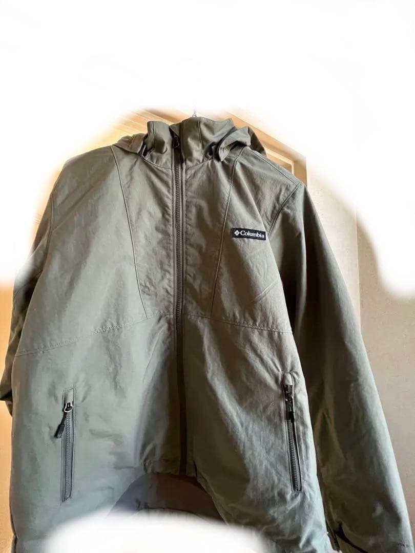 Columbia フード付きジャケット オリーブグリーンM Columbia