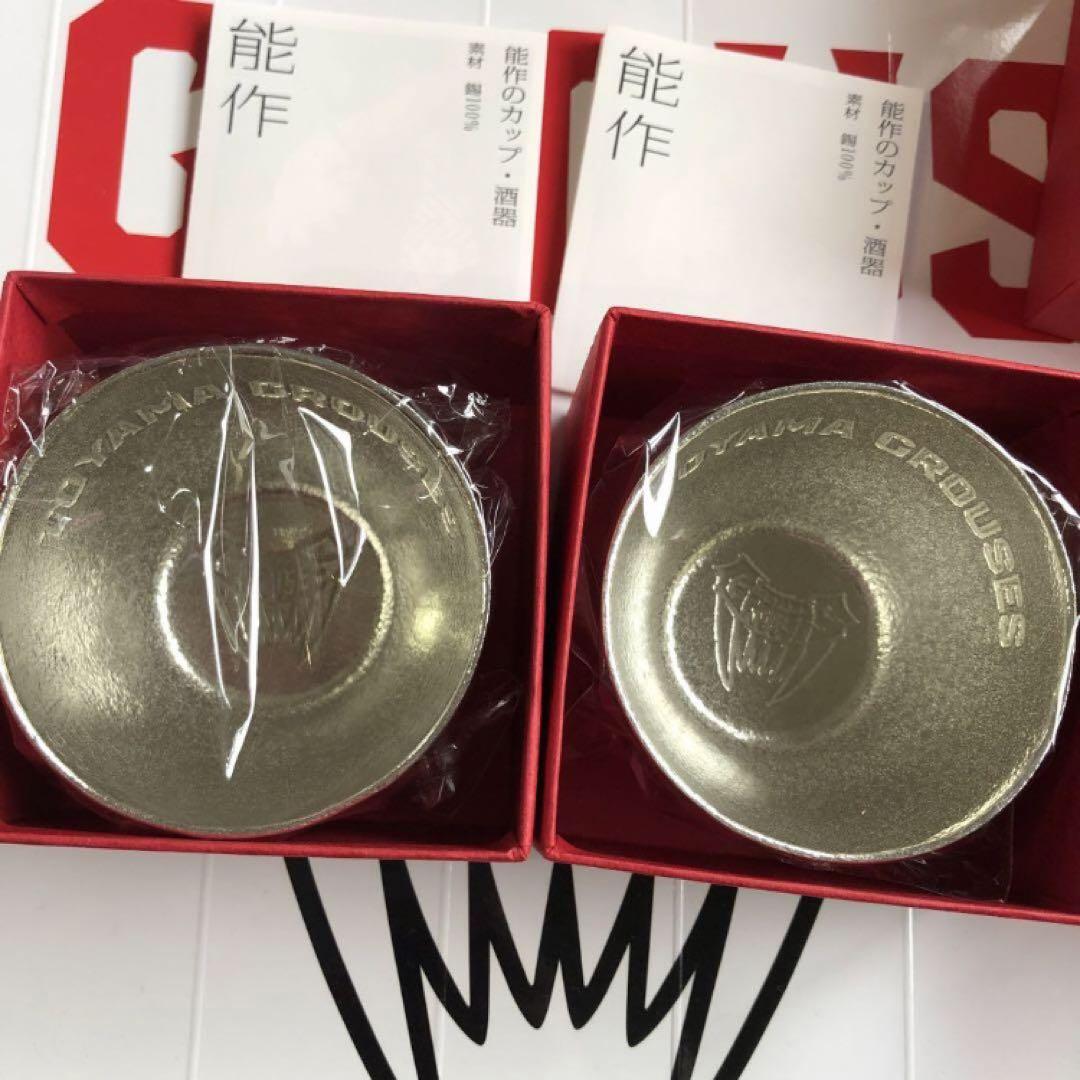 レア　富山グラウジーズ　ぐい呑み2個セット
