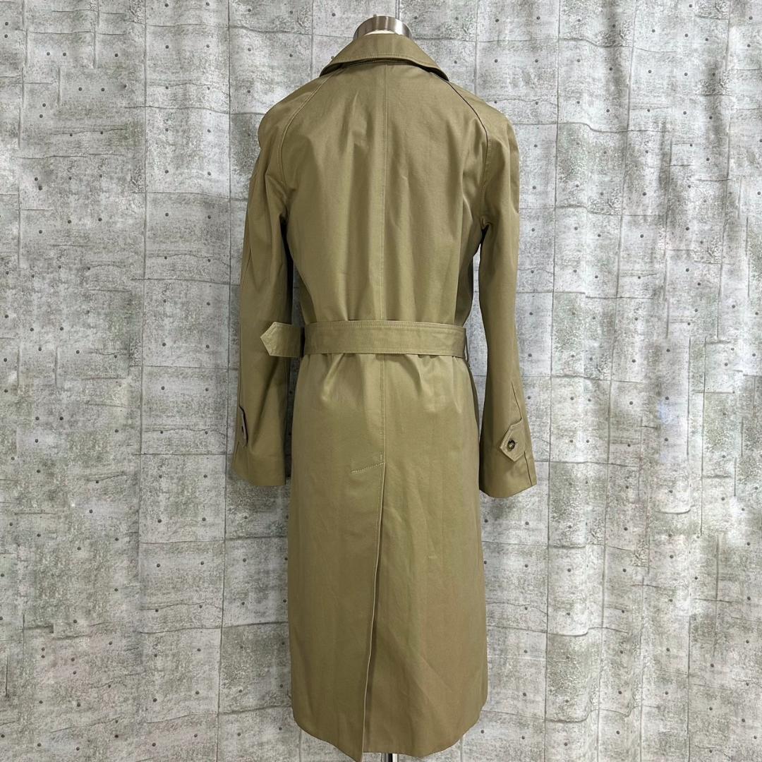 green グリーン ステンカラーコート ライナー付 ビッグシルエット カーキ