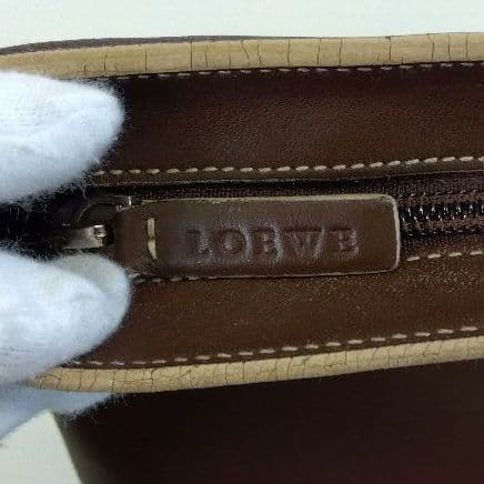 ANV04 ロエベ 極美品 ショルダーバッグ シルバー金具 ANV04 ロエベ 極美品 ショルダーバッグ シルバー金具