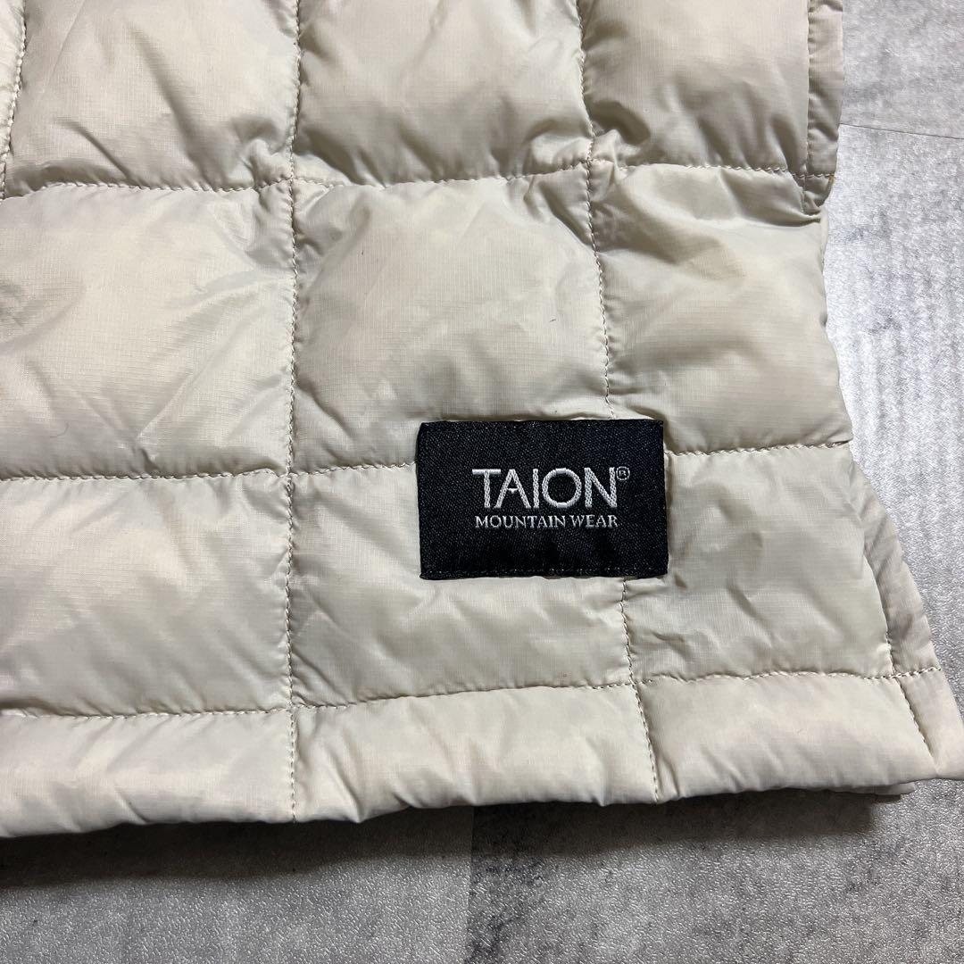 TAIONタイオンDOWN SHIRTダウンシャツジャケットキルティング