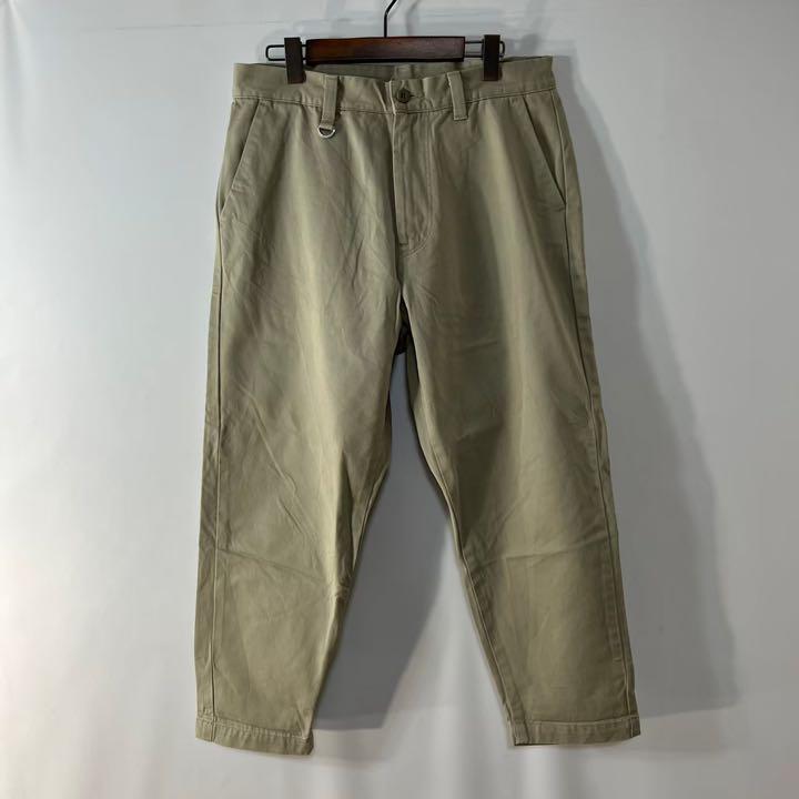 21AW sophnet.ワイドクロップドパンツ ベージュM