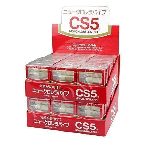 ニュークロレラパイプ CS5 ヤニ取り 60個 ミニパイプ 60P