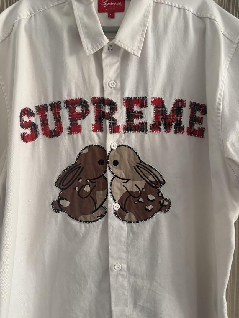 Supremeバニーズショートスリーブワークシャツ