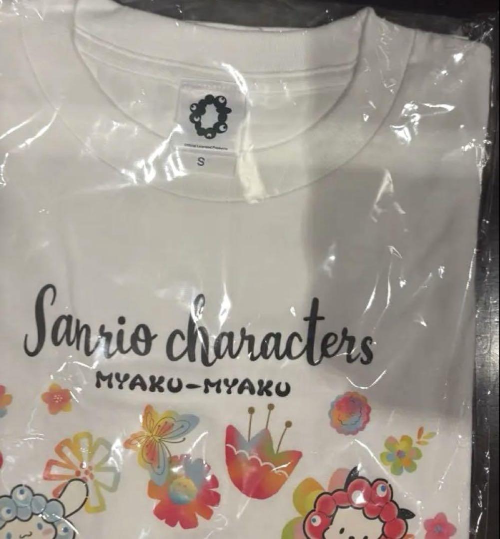 新品未使用EXPO2025万博公式ミャクミャクサンリオコラボTシャツキティ白S 大阪・関西万博公式 ミャクミャクサンリオコラボTシャツ Sサイズ