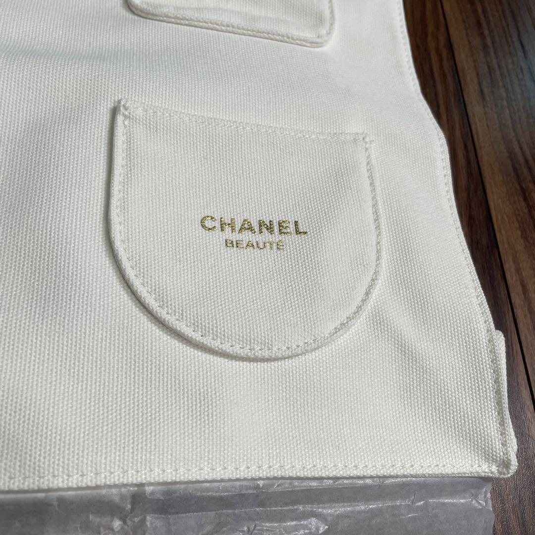 ✨CHANEL ノベルティ✨トートバッグ ホワイト✨新品未使用