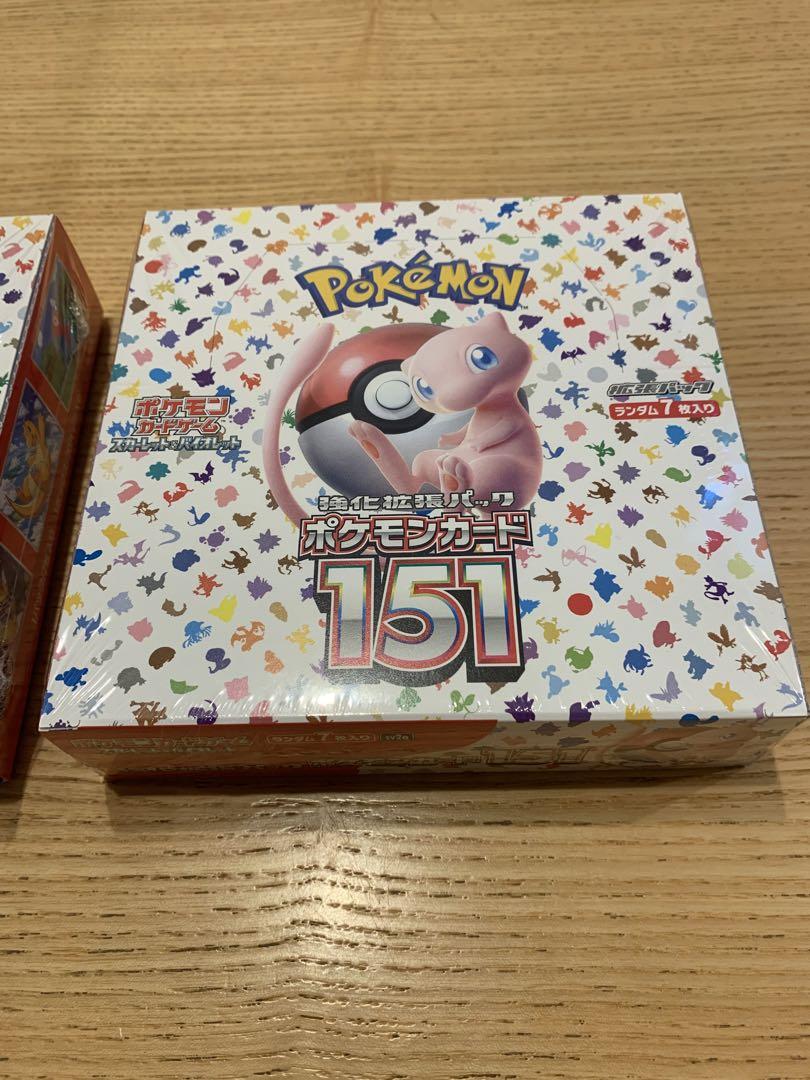 初販品【新品未開封シュリンク付き】大人気ポケモンカードゲーム151