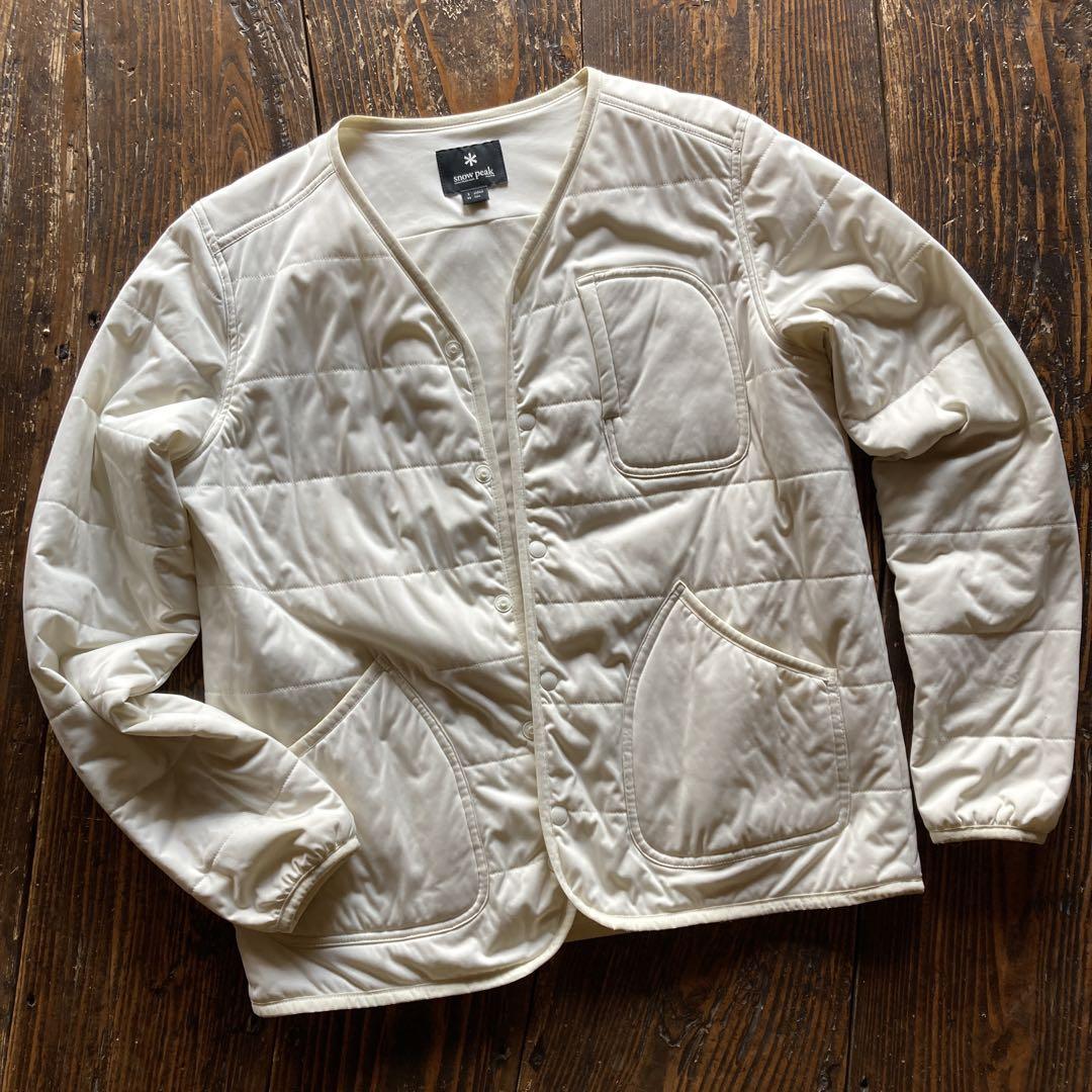 【snow peak】スノーピーク インサレーションカーディガン