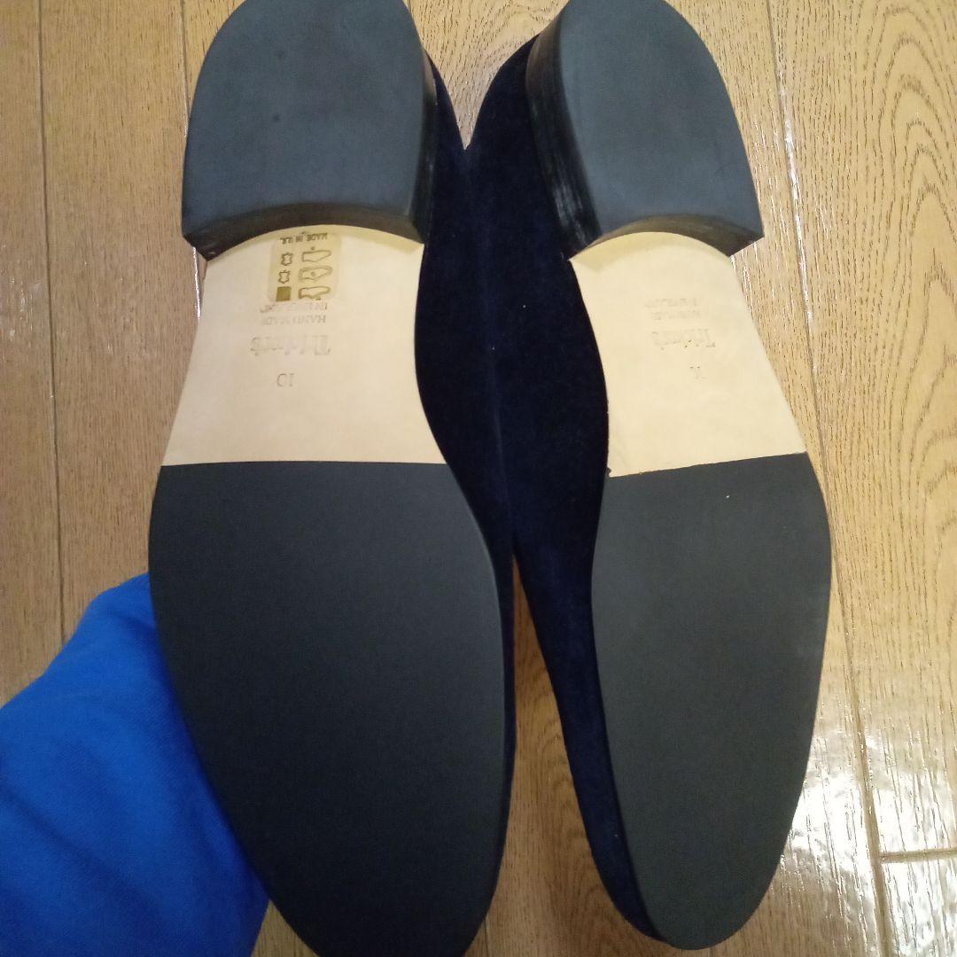 Trickers チャーチルネイビールームシューズUK10