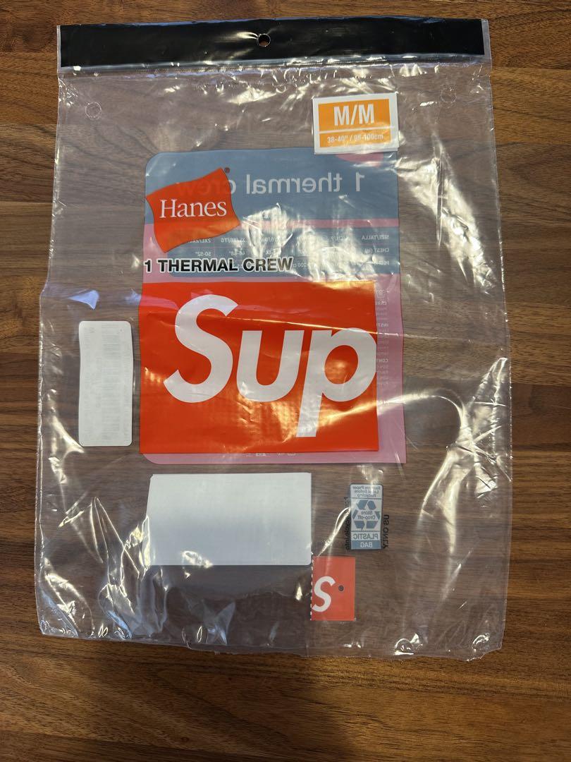23FW supreme ヘインズ　ボーンサーマル　サイズM