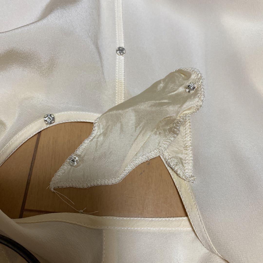 CHANEL シャネル オーバーブラウス 難あり 画像9