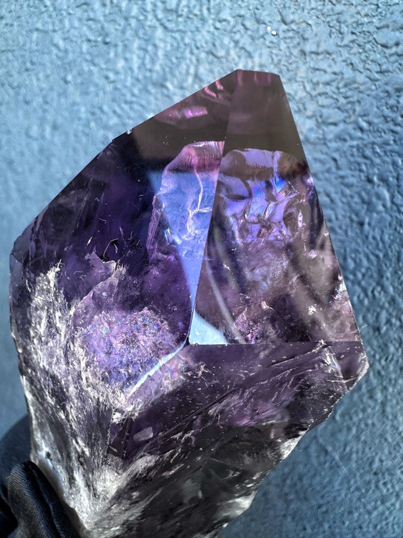 アメジストナチュラルポイントワンド ファントムA1103