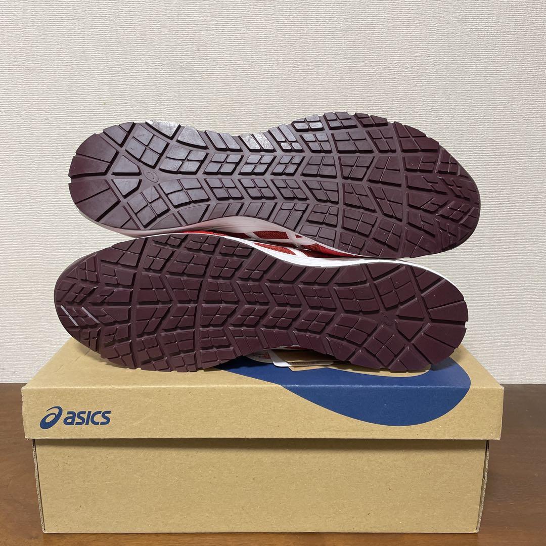 新品/asics WINJOB CP213 30cm レッド/ ホワイト