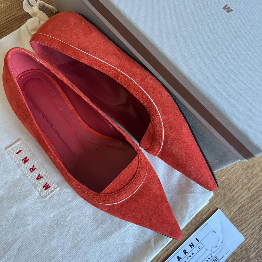 Marni マルニ　ポインテッドトゥシューズ　パンプス
