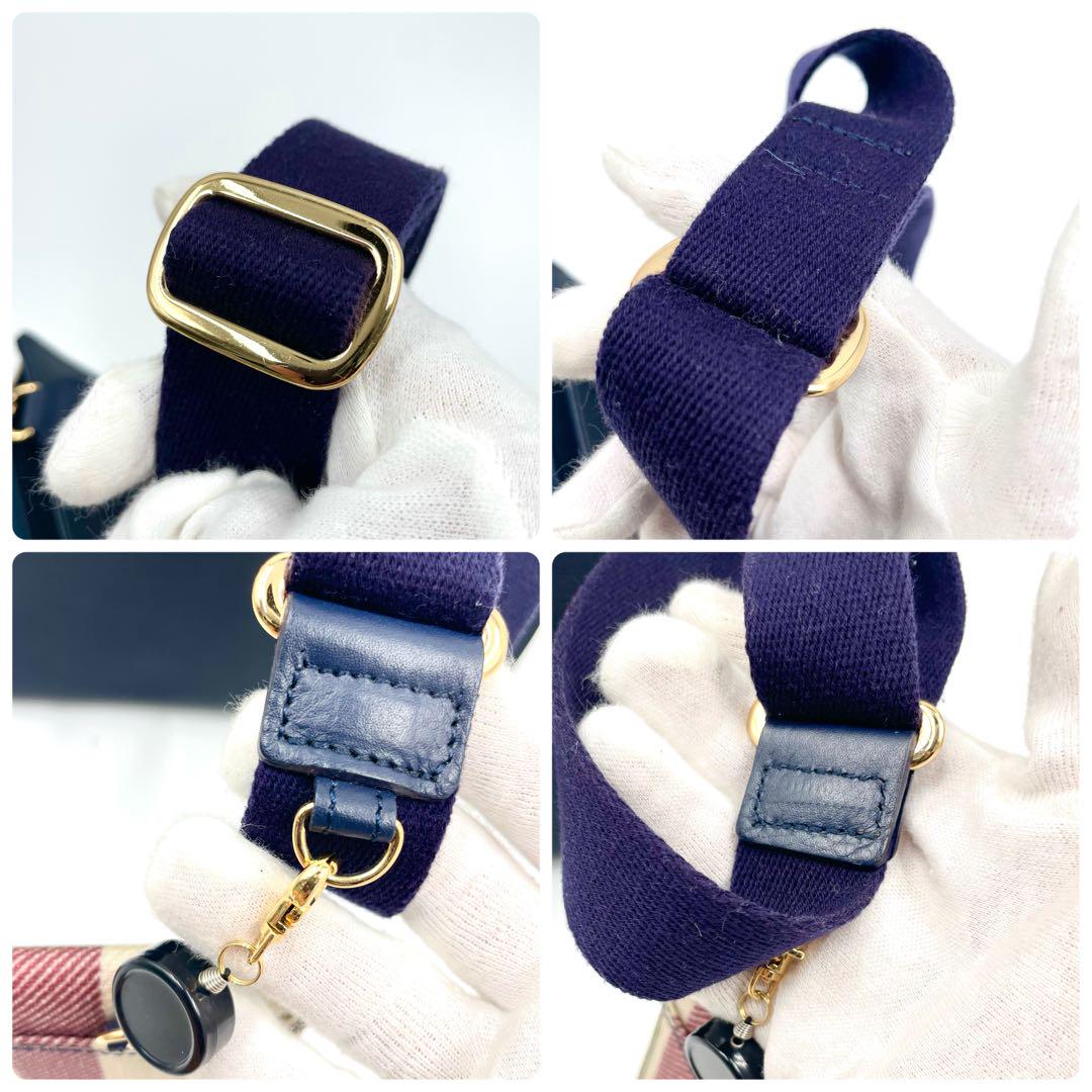 ブルーレーベルクレストブリッジ 3way ショルダー クラッチ