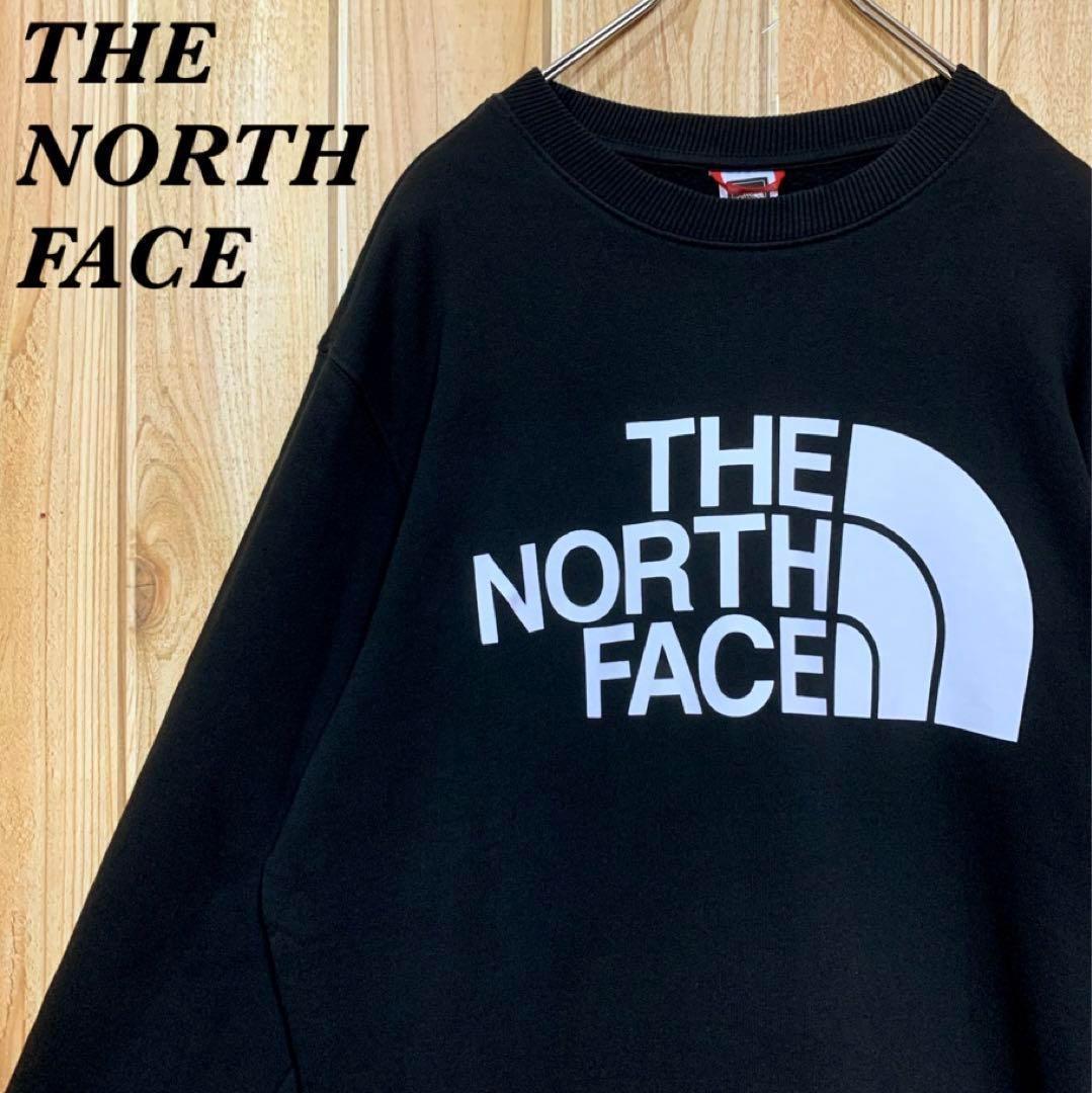 『海外限定品』THE NORTH FACE スウェット デカロゴ プリント L