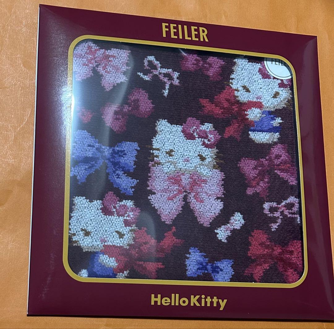 新品⭐︎フェイラー　サンリオ　キティ　マイメロ　２枚セット フェイラー サンリオ限定コラボ キティ マイメロ 新品未開封