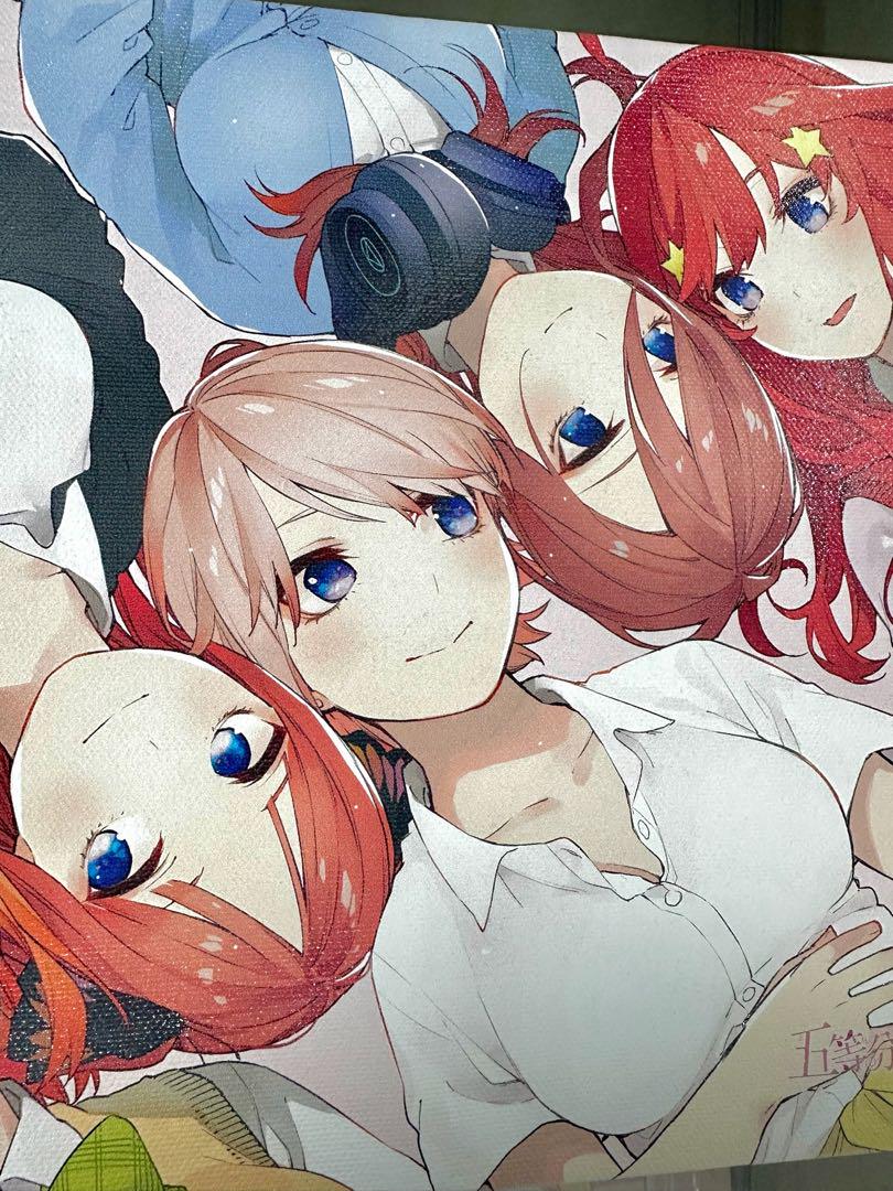 五等分の花嫁 パジャマフィギュア 五等分の花嫁展 キャンパス