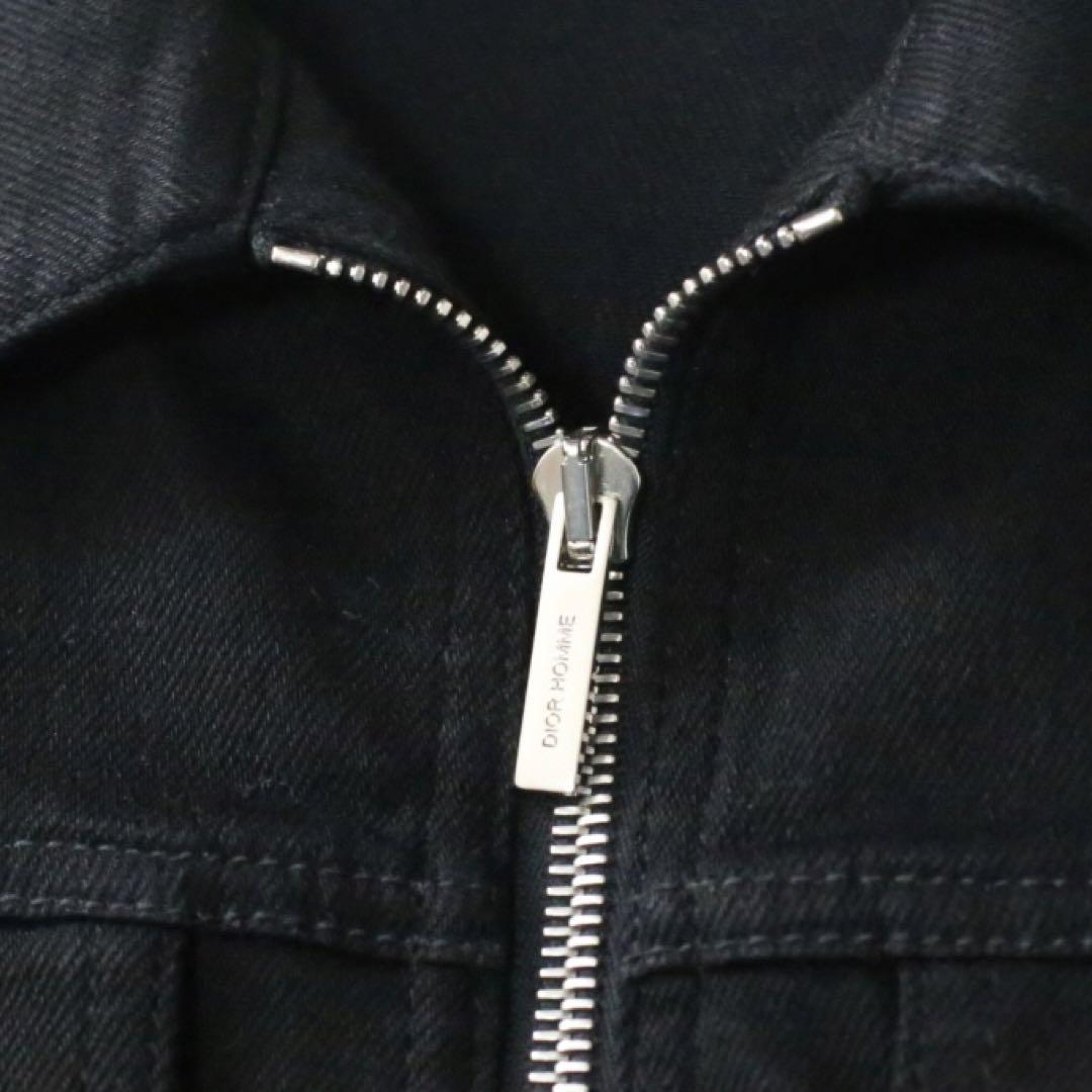 Dior homme ディオールオム デニムジャケット ジップ ブラック