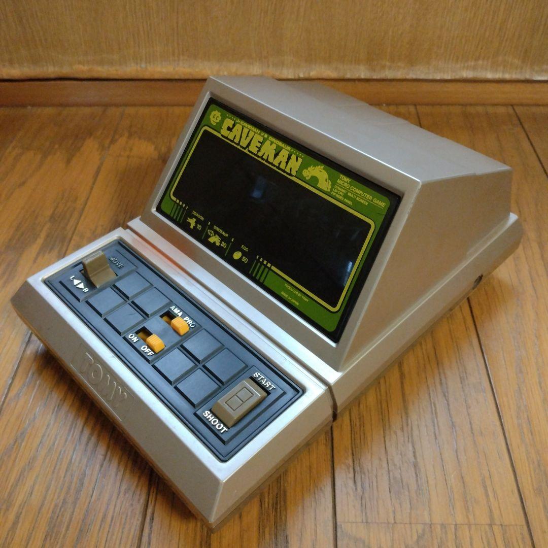 昭和レトロゲーム】ケイブマン(原始人) CAVEMAN トミー 日本製