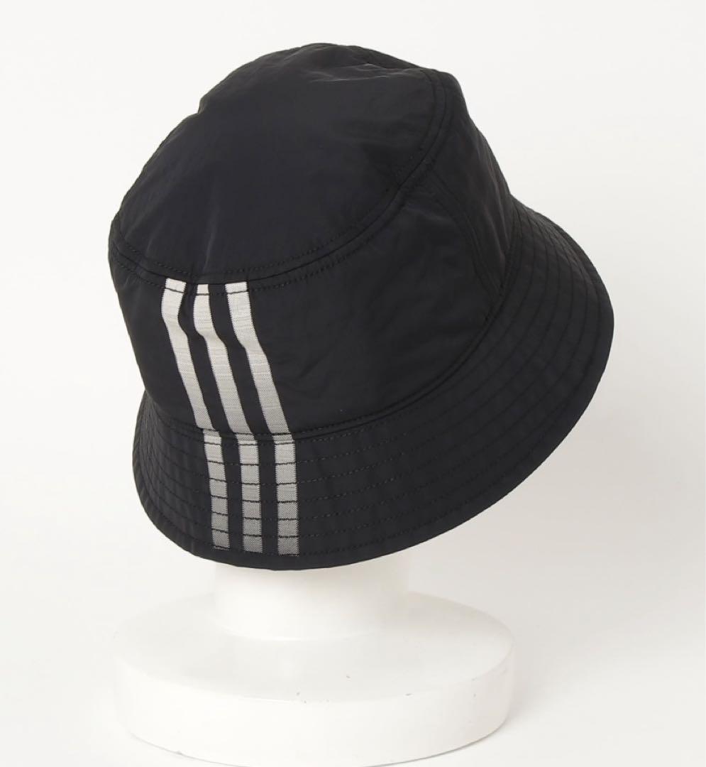 即発OK&送料関税込◇Y-3 ロゴ ストライプ バケットハット Y-3 25SS新作モデル ワイスリー Y-3(adidas×Yohji Yamamoto