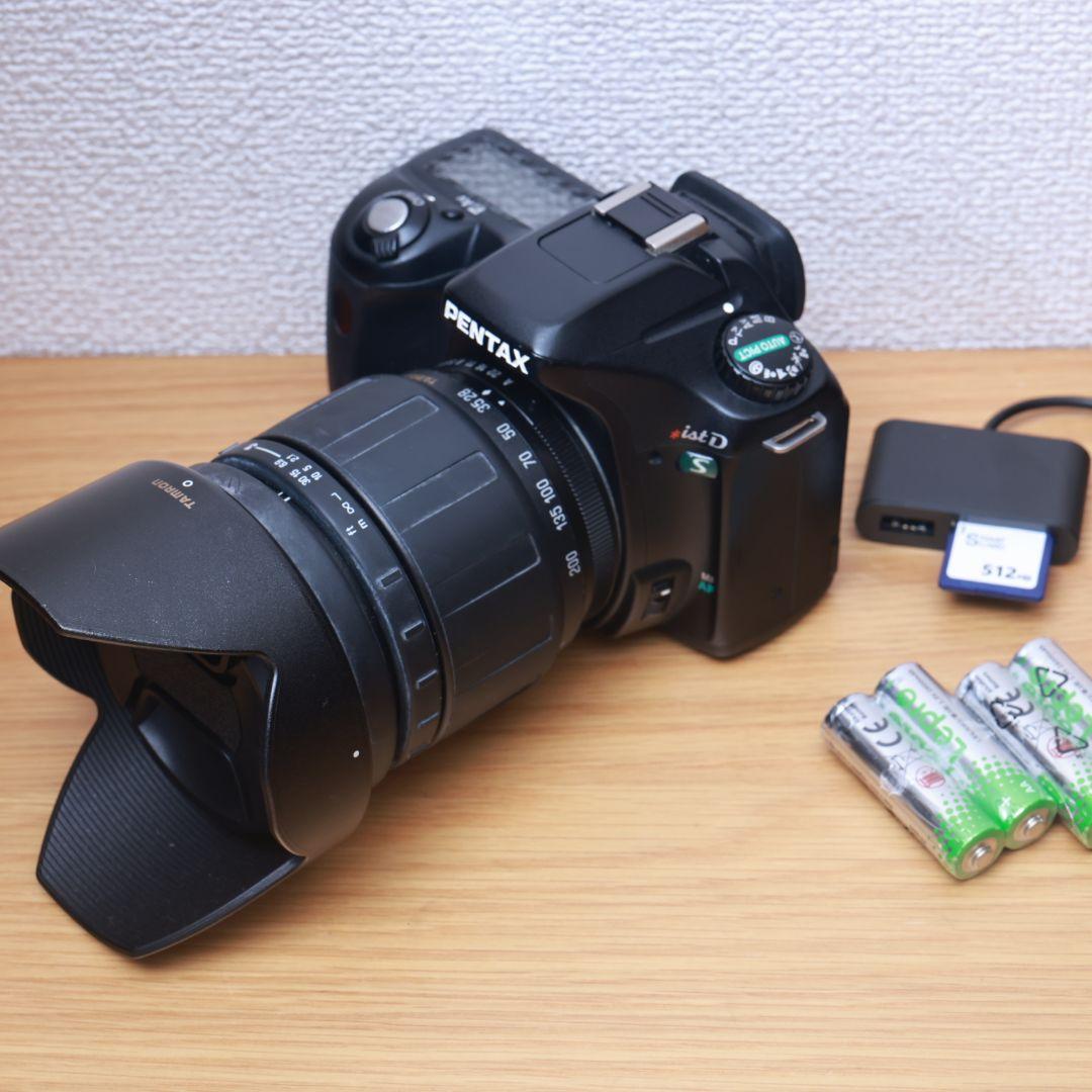 スマホ転送可 PENTAX istD S SDカード他 デジタル一眼レフカメラ