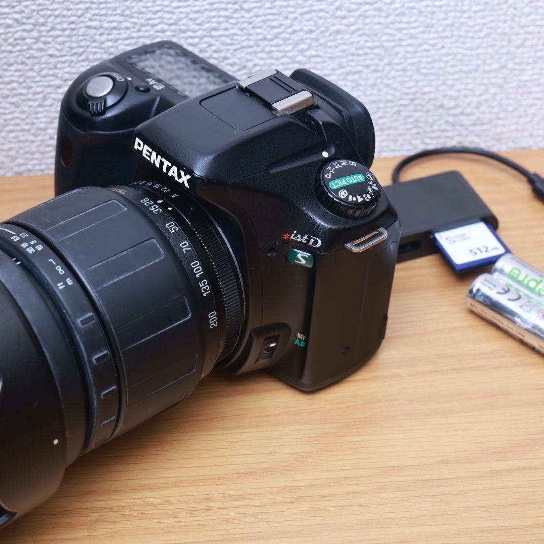 スマホ転送可 PENTAX istD S SDカード他 デジタル一眼レフカメラ