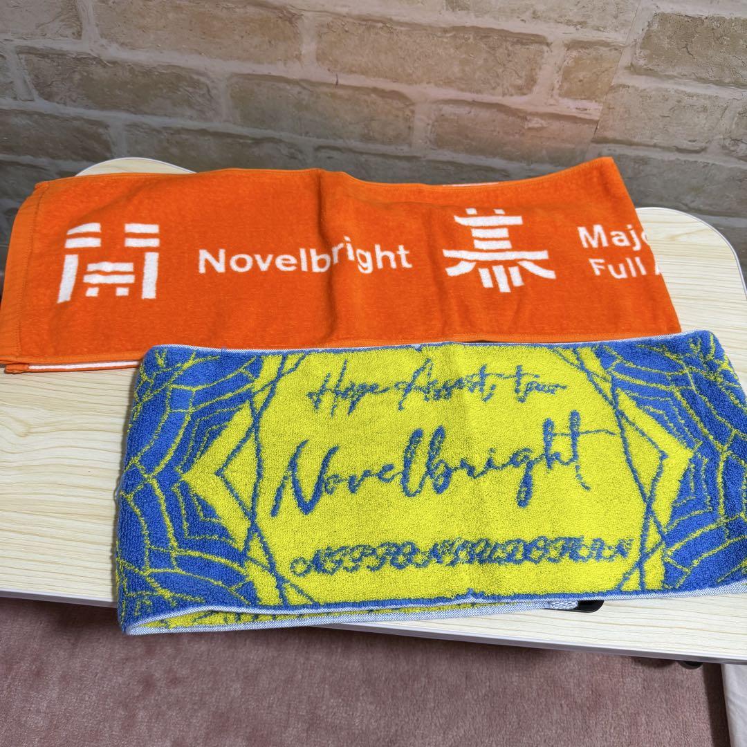 Novelbright Tシャツ　マフラータオル NEW GOODS販売決定！｜Novelbright OFFICIAL SITE